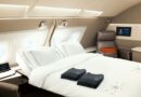 Singapore Airlines A380 Suites Class made in double bed