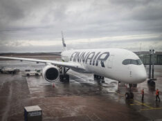 Finnair A350 at Helsinki Airport