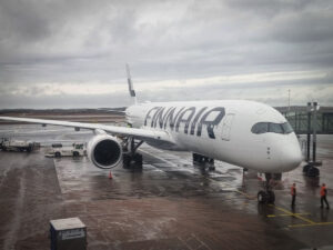 Finnair A350 at Helsinki Airport