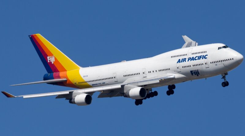 An Air Pacific Boeing 747-400