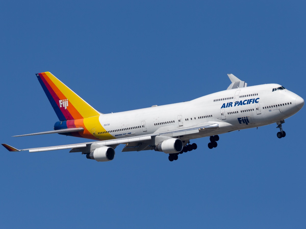 An Air Pacific Boeing 747-400