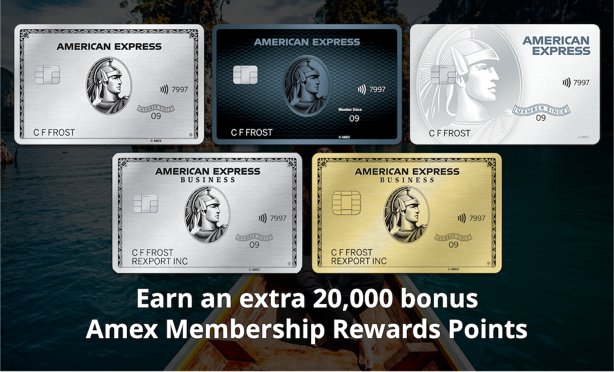 AFF partner exclusive offer: Earn 20,000 extra Amex Membership Rewards points