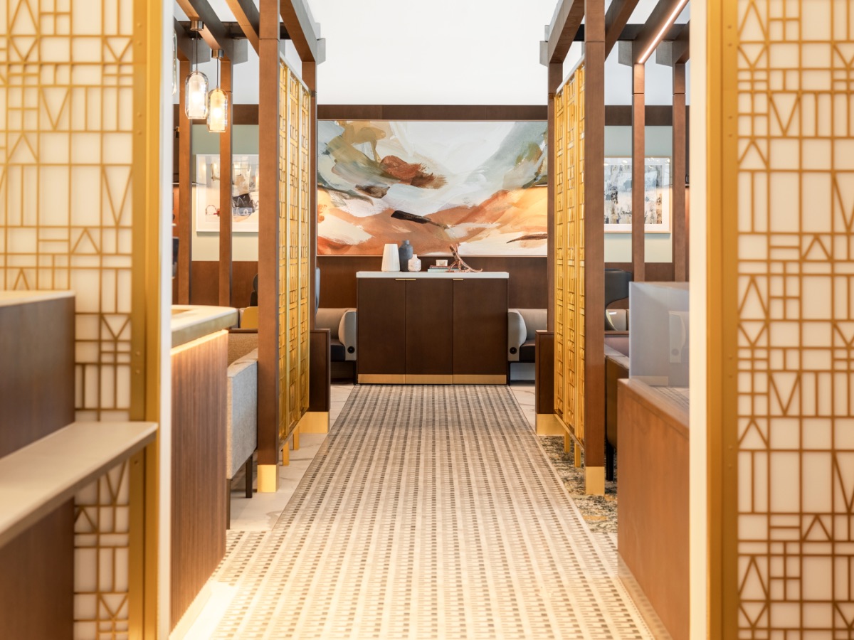 Escape Lounge in Brisbane Airport's international terminal