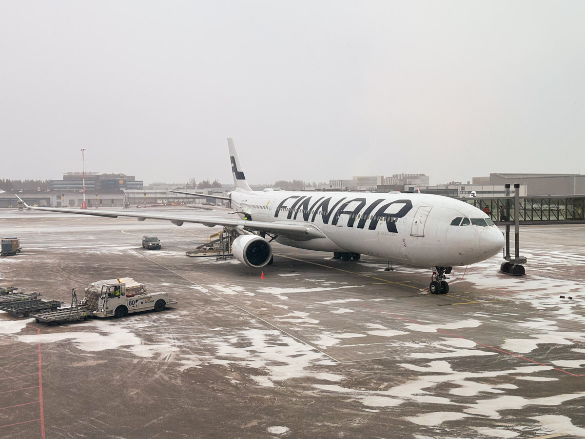 Finnair A330-300 at Helsinki Airport