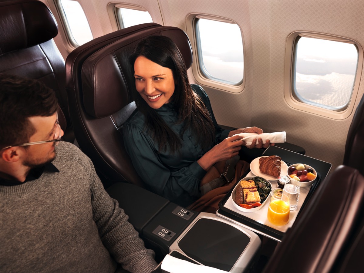 Qantas Boeing 737-800 Business Class