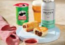 Virgin Australia economy food meal deal with pie, sausage roll, Pringles and Balter XPA beer