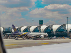 Thai Airways 777 at Bangkok Airport (BKK)