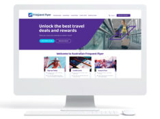 New Australian Frequent Flyer (AFF) home page as of 2025