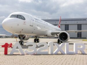 Qantas A321XLR delivery flight