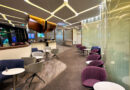 Barista coffee island in the Virgin Australia Lounge at Melbourne Airport