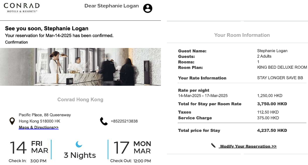 Conrad-Hong-Kong-booking-confirmation-screenshot-Stephanie