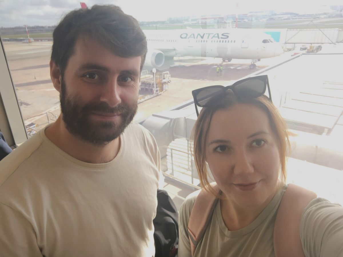 Steph Qantas Honeymoon