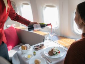 Cathay Pacific Boeing 777 First Class