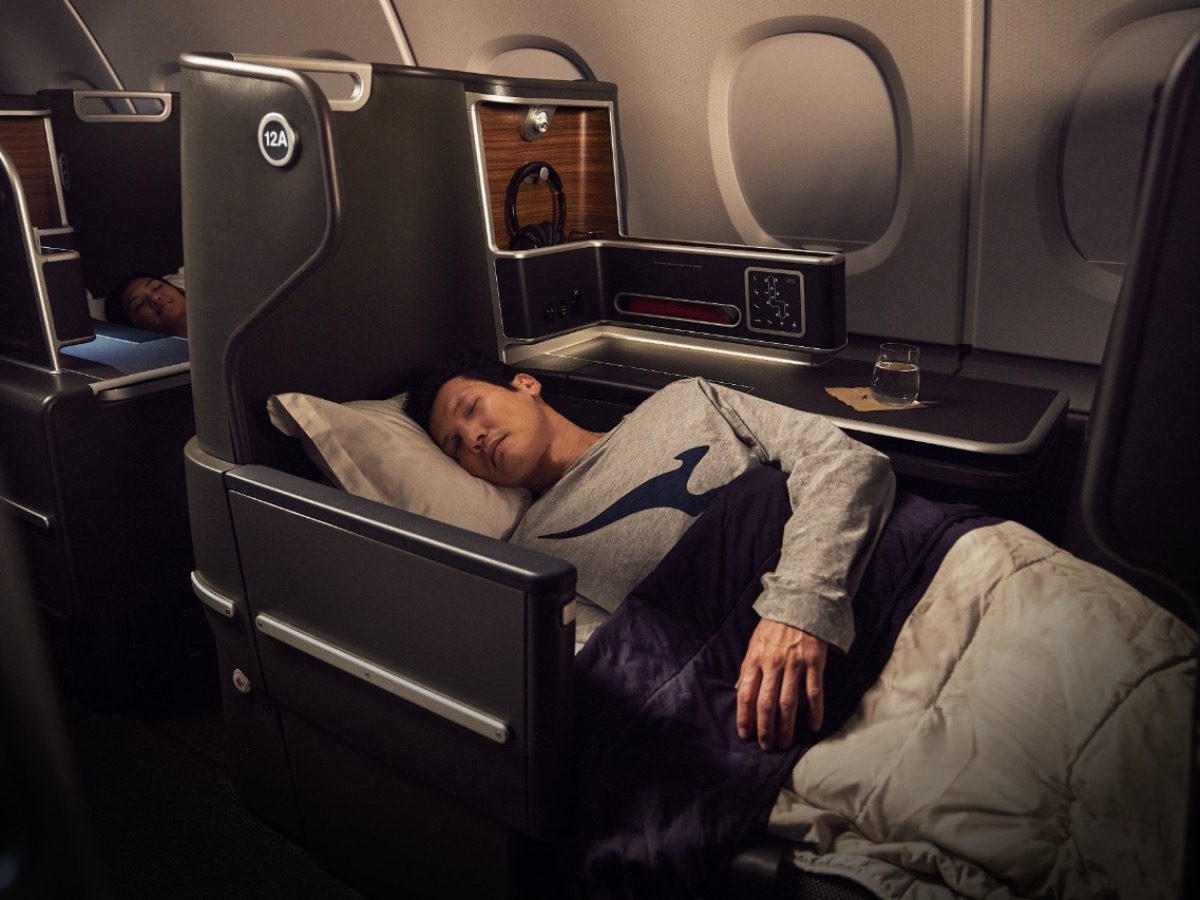 Qantas A380 Business Class