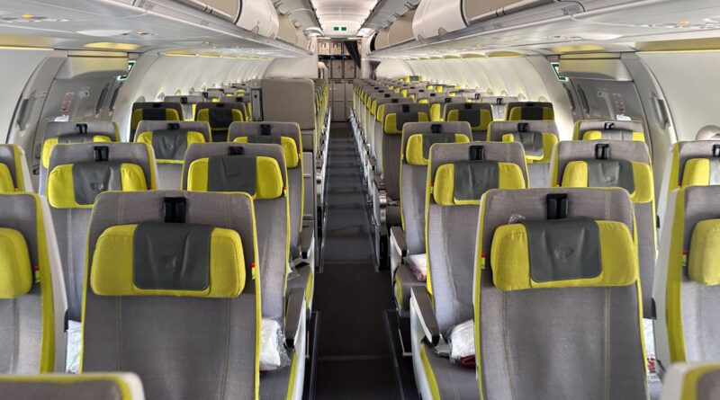 TAP Air Portugal A321neo Economy Class cabin