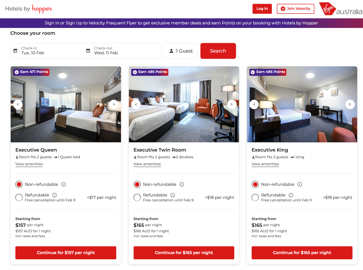 Velocity Hotels by Hopper booking in Adelaide