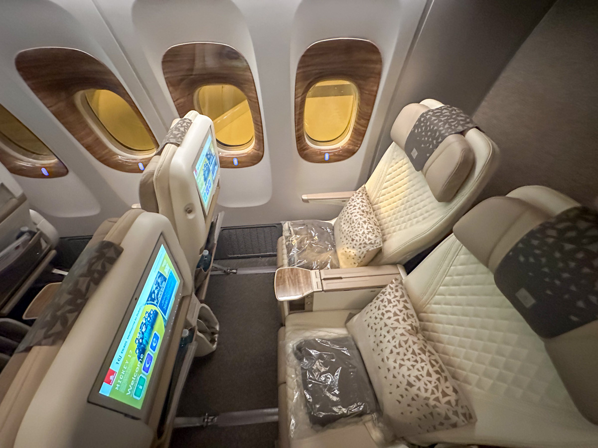 Emirates Boeing 777-300ER Premium Economy seats