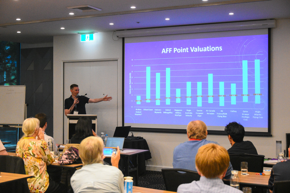 Matt Graham speaks about the AFF Point Valuations at the 2025 AFF MasterClass in Sydney