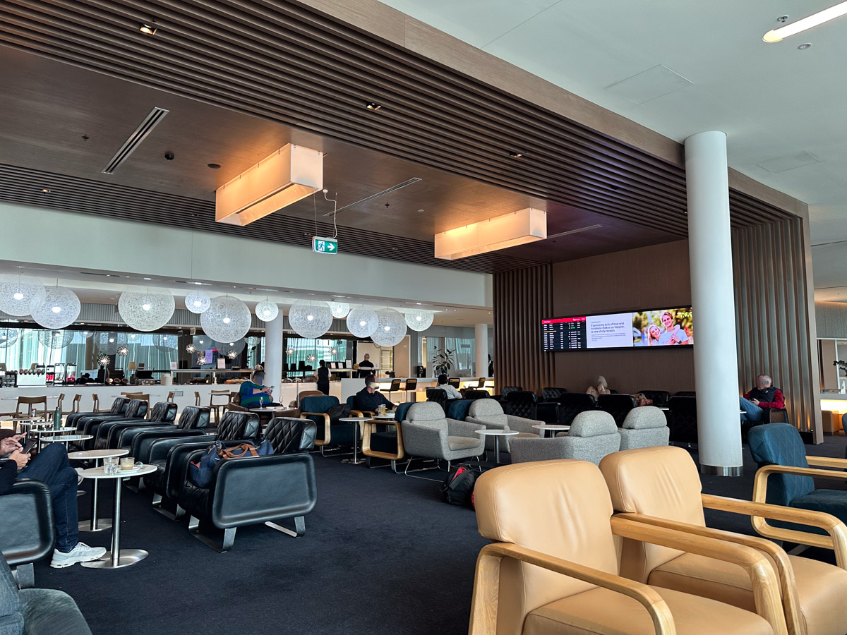 Qantas Business Lounge at Canberra Airport (CBR)