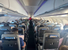 Qantas Airbus A321XR Economy Class