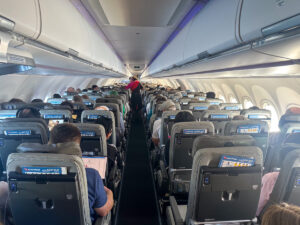 Qantas Airbus A321XR Economy Class