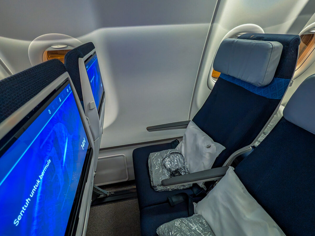 Malaysia Airlines A330 Economy class seats to avoid