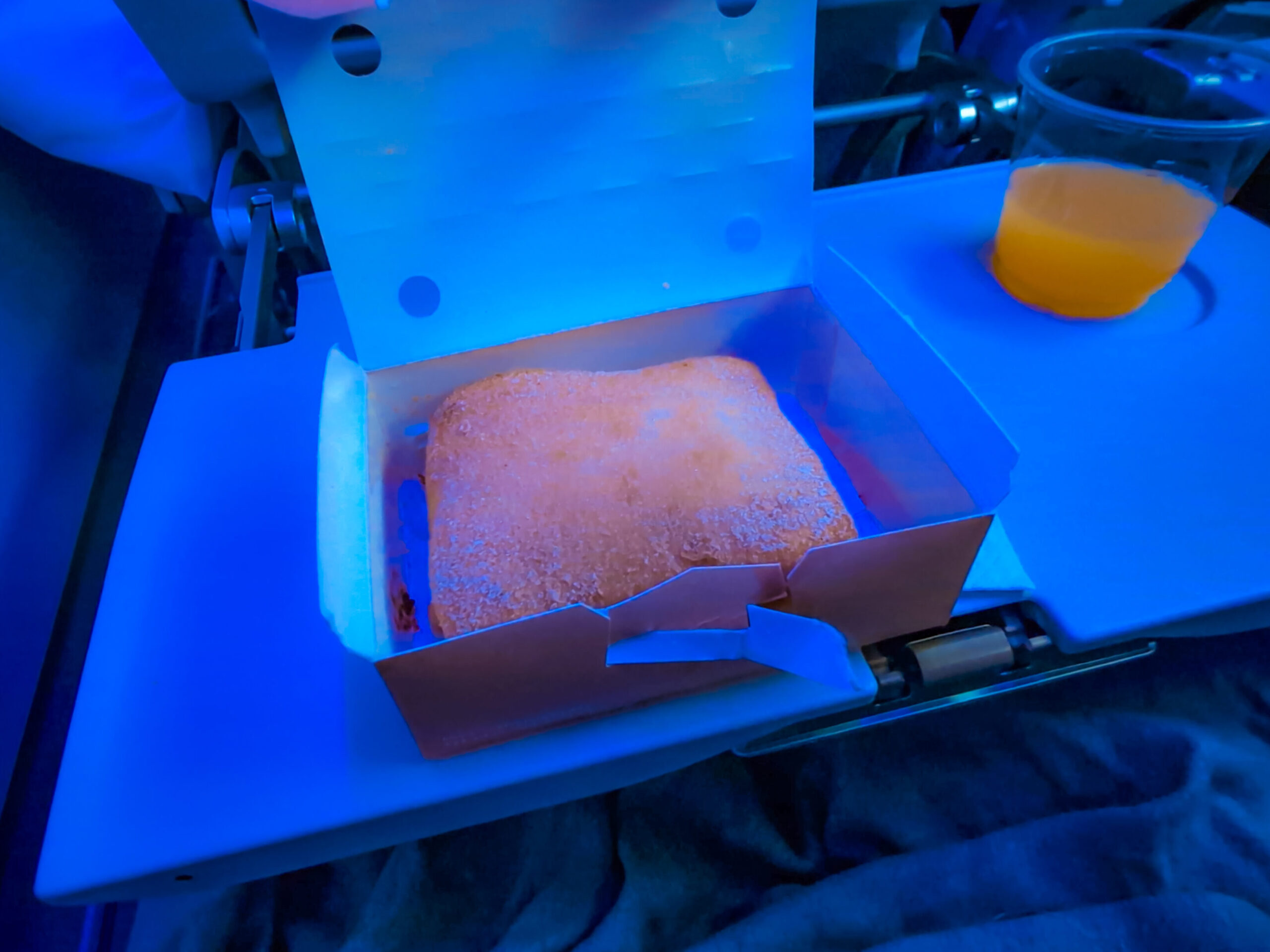 Malaysia Airlines Economy Class pre-arrival meal