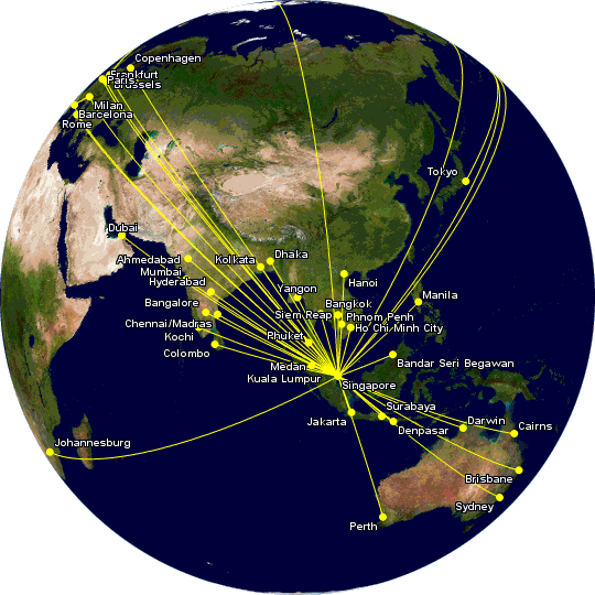 Singapore Airlines Spontaneous Escapes routes for January 2026