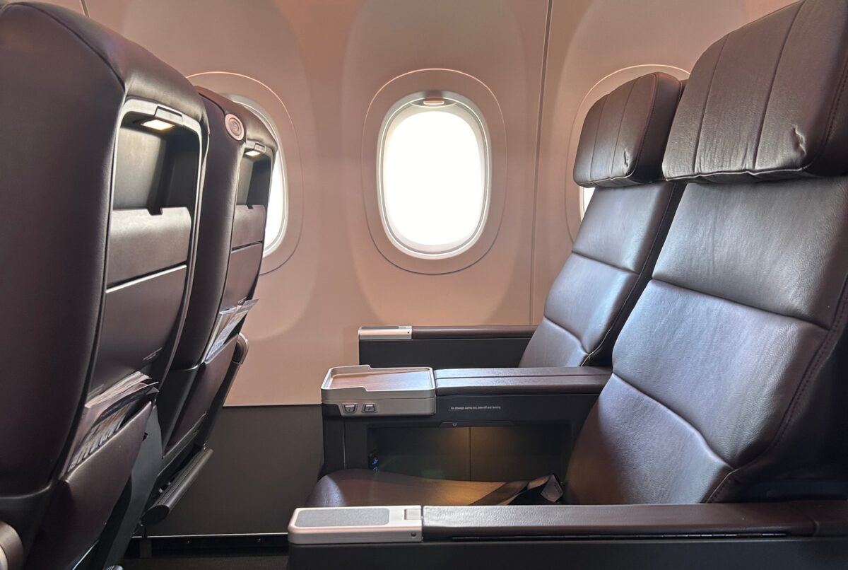 Qantas Airbus A321 XLR Business Class seats