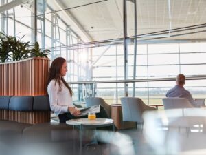 Qantas Brisbane International Lounge