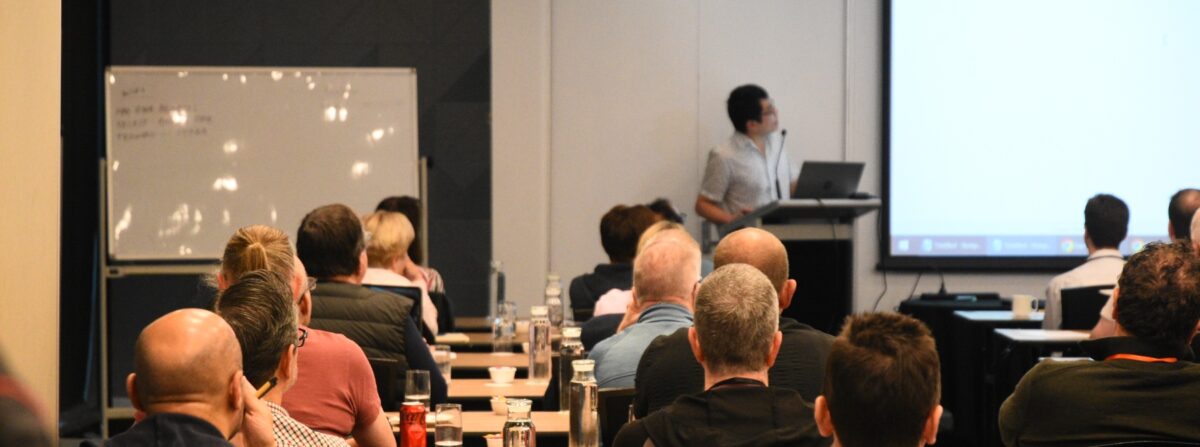 Alan Lam speaking at Sydney MasterClass 2025