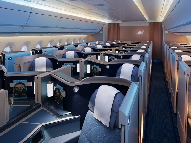 Philippine Airlines A350-1000 Business Class.