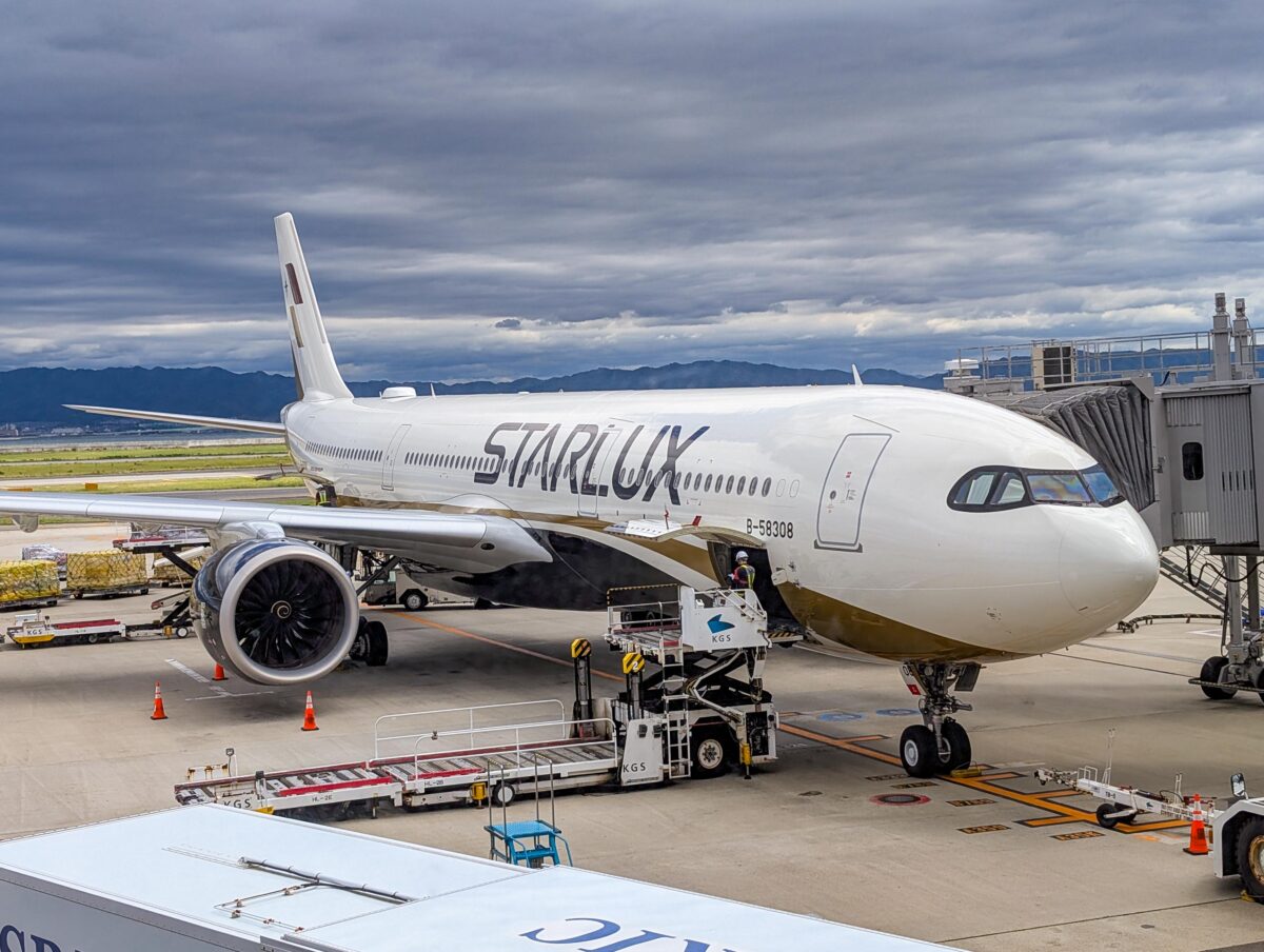 Starlux operates its A330neo on many Japan routes
