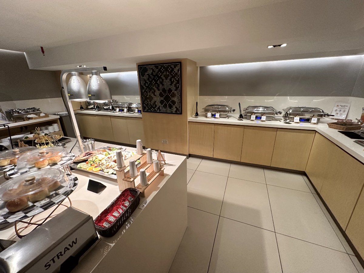 Buffet in the Royal Brunei Sky Lounge