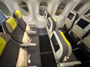Royal Brunei Economy Class seats